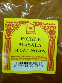Nirav Pickle Masala 400g