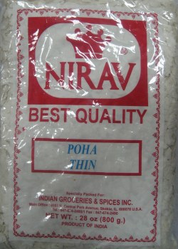 NIRAV POHA THIN(RICE FLAKES) 800 GM