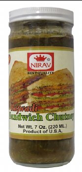 NIRAV RAJWADI SANDWICH CHUTNEY 220ML