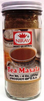 Nirav Tea Masala  4 Oz Bottle