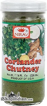 Nirav Coriander Chutney 8oz