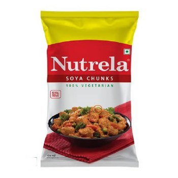 NUTRELA SOYA CHUNKS (100% VEGETARIAN) NET WT 1 KG