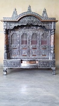 OXIDIZE COPPER CLOSE DOUBLE MANDIR 27X20