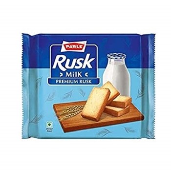 PARLE PREMIUM MILK RUSK CRISPY TEA TIME SNACK NET WT 182 GM