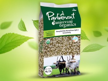 PARLIAMENT SANJEEVANI ORGANIC MOONG CHILKA 2LB