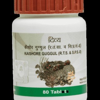 PATANJALI KAISHORE GUGGUL CAPSULES 80CT