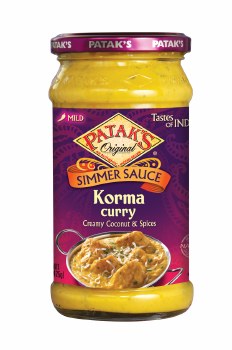 PATAK KORMA CURRY SAUCE 15 OZ