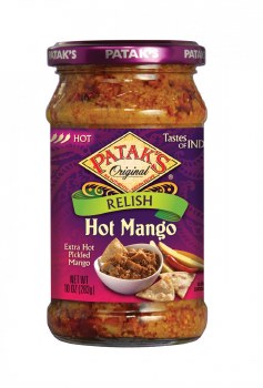 PATAK HOT MANGO PICKLE 10 OZ