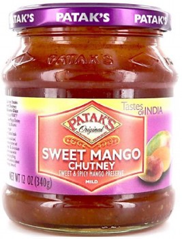 PATAK SWEET MANGO CHUTNEY 12 OZ