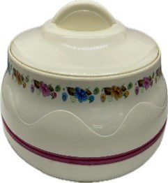 PLASTIC HOT POT 1500ML (8"Dx3''H)