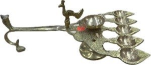 Brass Peacock Diva Big