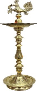 Brass  Mahabharat Divi 24''