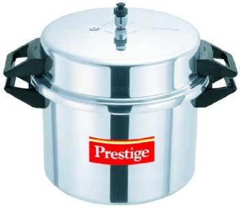 Prestige Popular Aluminium Pressure Cooker, 20 Liters