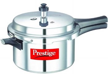PRESTIGE POPULAR ALUMINIUM PRESSURE COOKER 4 LT CAPACITY