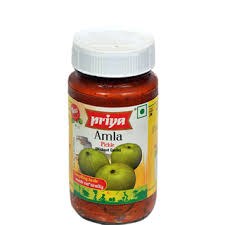 PRIYA AMLA PICKLE WITH GARLIC 300GM