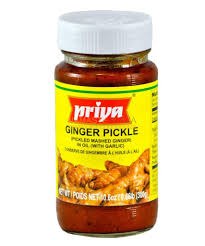PRIYA GINGER PICKLE WITH GARLIC 300G
