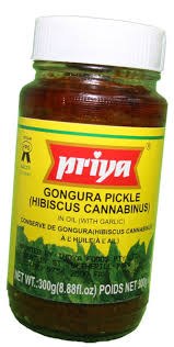 PRIYA GONGURA ONION PICKLE WITH GARLIC  300G