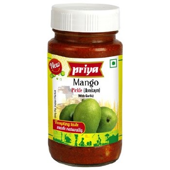 PRIYA MANGO GINGER PICKLE WITH GARLIC 300G