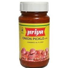 PRIYA ONION PICKLE WITH GARLIC 300G