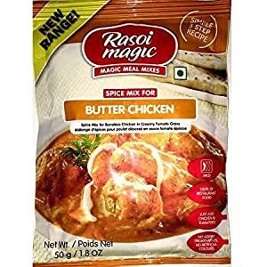 RASOI MAGIC MAGIC MEAL MIXES SPICE MIX FOR BUTTER CHICKEN NET WT 50 GM/ 1.8 OZ