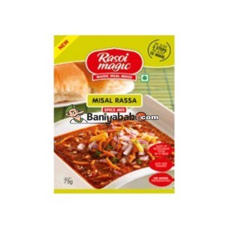 RASOI MAGIC SPICE MIX FOR MISAL RASSA NET WT 75 GM/ 2.65 OZ