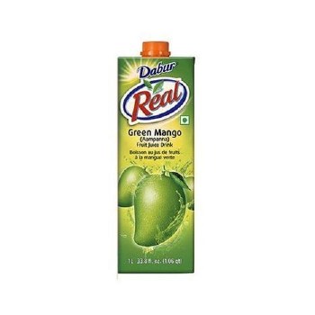 DABUR REAL GREEN MANGO JUICE (AAMPANNA) 1 LITRE