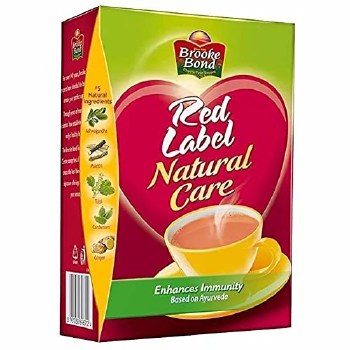 BROOKE BOND RED LABEL NATURAL CARE 500 GM