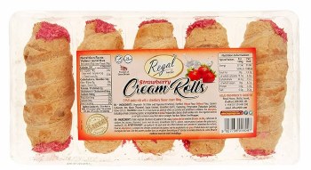 Regal Strawberry Cream Roll 5p