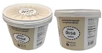 REKDEE DOSA BATTER PERFECTLY FERMENTED ZERO PRESERVATIVES 3 LB