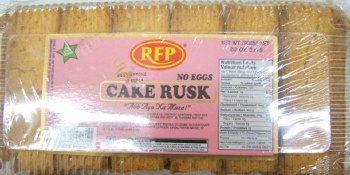 Rfp Cake Rusk No Egg 453gm
