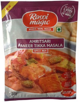 RASOI MAGIC MAGIC MEAL MIXES SPICE MIX FOR AMRITSARI PANEER TIKKA MASALA NET WT 50 GM/ 1.8 OZ