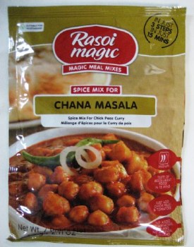 RASOI MAGIC MAGIC MEAL MIXES SPICE MIX FOR CHANA MASALA NET WT 60 GM/ 2.11 OZ