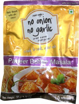 RASOI MAGIC NO ONION NO GARLIC PALAK PANEER BUTTER MASALA SPICE MIX NET WT 50 GM