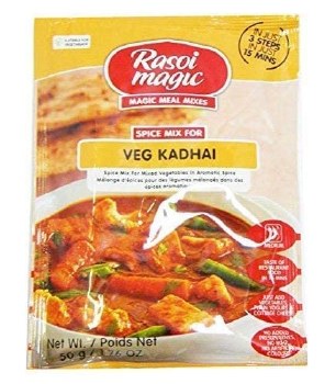 RASOI MAGIC NO ONION NO GARLIC VEG KADHAI NET WT 50G