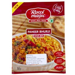 RASOI MAGIC SPICE MIX FOR PANEER BHURJI NET WT 55 GM