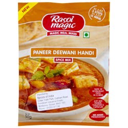 RASOI MAGIC SPICE MIX FOR PANEER DIWANI HANDI NET WT 50GM