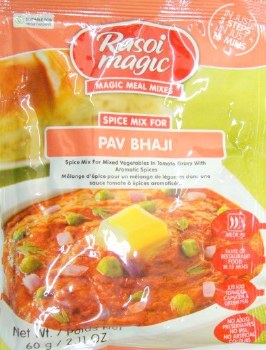 RASOI MAGIC SPICE MIX FOR PAV BHAJI NET WT 55GM