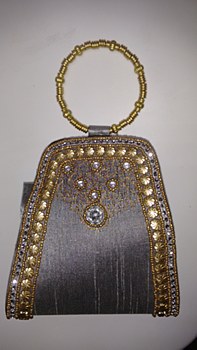 Row Silk Bangadi Purse 2249