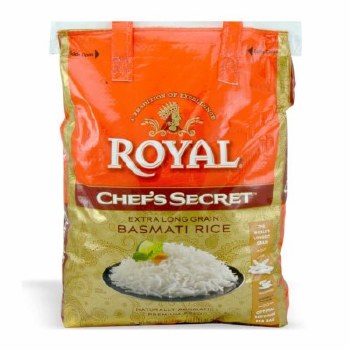 Royal Chef's Secret Basmathi Rice 20LB