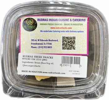 Rudras Mysore Pak 250gm