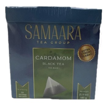 SAMAARA CARDAMOM BLACK TEA  50BAGS