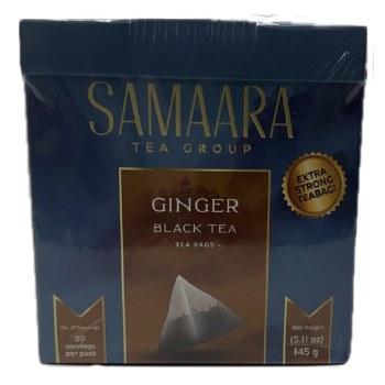 SAMAARA GINGER BLACK TEA  50BAGS