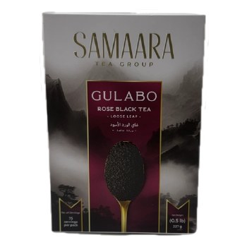 SAMAARA GULABO ROSE BLACK TEA 0.5LB