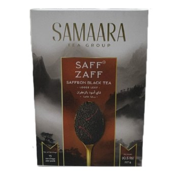 SAMAARA SAFF ZAFF SAFFRON BLACK TEA 0.5LB