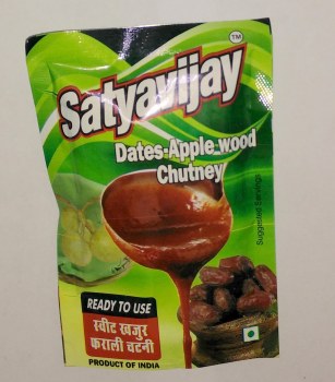 SATYAVIJAY DATES-APPLE WOOD CHUTNEY 100G