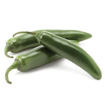 Fresh  Serrano Peppers - Sold by Weight - Pound