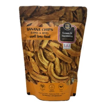 SGB SWEETS AND NAMKEEN BANANA CHIPS LONG AND HOT