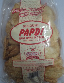 SHAN RTI FLAT CHAT PAPDI PURI 50CT