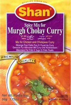 Shan Murgh Cholay Curry Mix 50gm