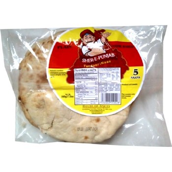 SHER-E-PUNJAB PLAIN TANDOORI NAAN 500 GM